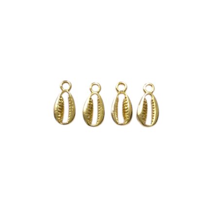 Pingente Buzio 19mm Dourado - 1 Und