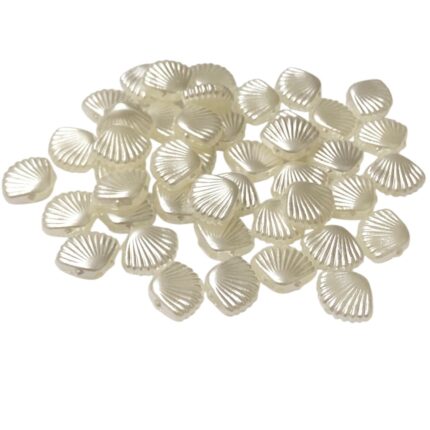 Conta Concha 10mm Pérola - 20 Gramas