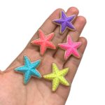 Aplique Estrela 33mm Abs Dourado - 1 Und - Imagem 2