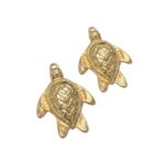Pingente Tartaruga 37mm Dourado – 1 Und