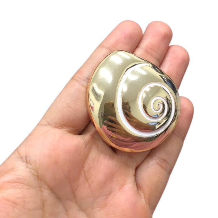 Pingente Concha 48mm Dourado – 1 Und - Imagem 2