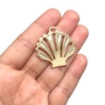 Pingente Concha 36mm Dourado – 1 Und - Imagem 2