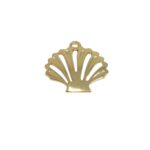 Pingente Concha 36mm Dourado – 1 Und