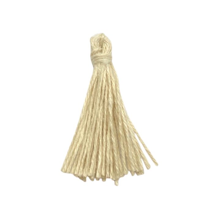 Franja Tassel 9cm Juta – 1 Und - Imagem 1