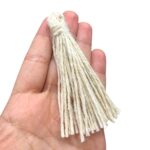 Franja Tassel 9cm Juta – 1 Und - Imagem 3