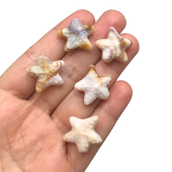 Conta Estrela do Mar 21mm Resina – 20 Gramas - Imagem 2