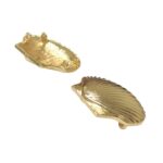 Entremeio Concha do Mar 39mm Dourado - 1 Und