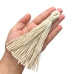 Franja Tassel 15cm Juta – 1 Und - Imagem 2
