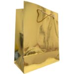 Sacola Papel 18x10x23cm Metalizado P/ Presente - 1 Und - Imagem 3