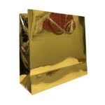 Sacola Papel 14x15x6cm Metalizado P/ Presente – 1 Und