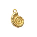Pingente Caracol 37mm Dourado – 1 Und