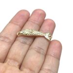 Entremeio Peixe 36mm Dourado - 1 Und - Imagem 3