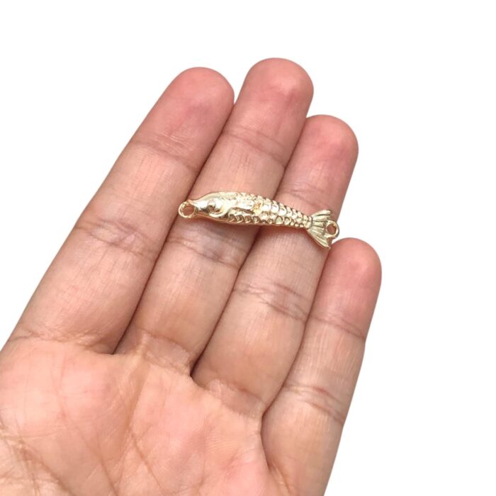Entremeio Peixe 36mm Dourado - 1 Und - Imagem 2