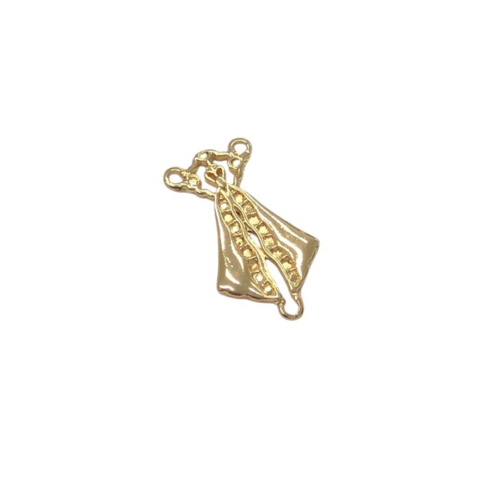 Entremeio N.Sra Aparecida P/Strass 28mm Dourado – 1 Und - Imagem 1