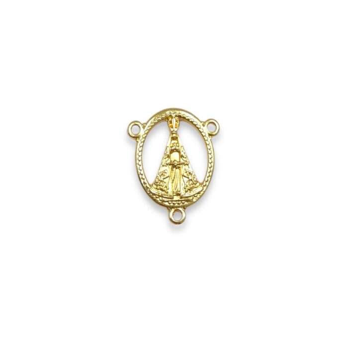 Entremeio N.Sra Aparecida 28mm Dourado – 1 Und - Imagem 3