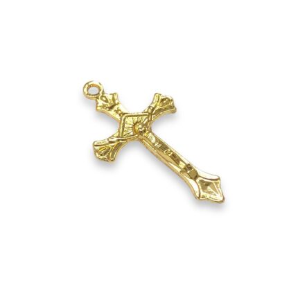 Pingente Cruz 41mm Dourado - 1 Und