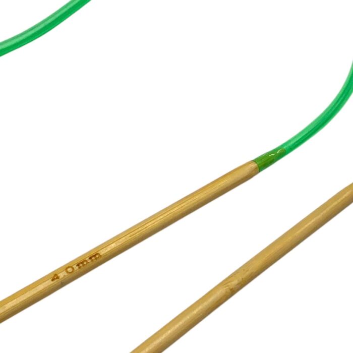 Agulha Tricor 4.0mm Circular 80cm Madeira Dupla - 1 Und - Imagem 2