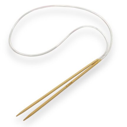 Agulha Tricor 3.0mm Circular 80cm Madeira Dupla - 1 Und