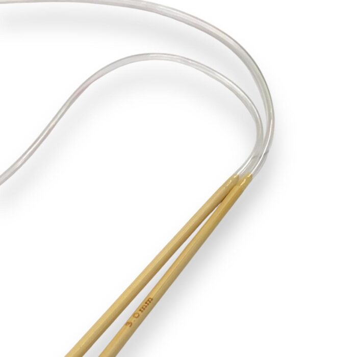 Agulha Tricor 3.0mm Circular 80cm Madeira Dupla - 1 Und - Imagem 2