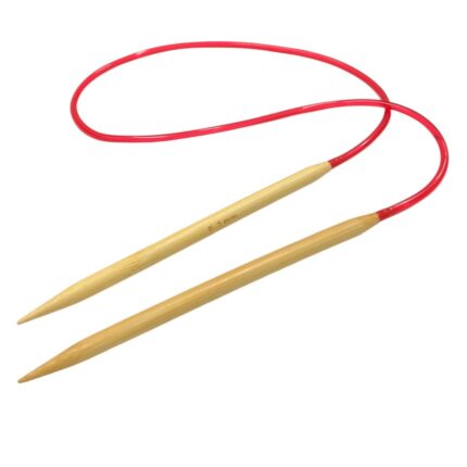 Agulha Tricor 6.5mm Circular 80cm Madeira Dupla – 1 Und
