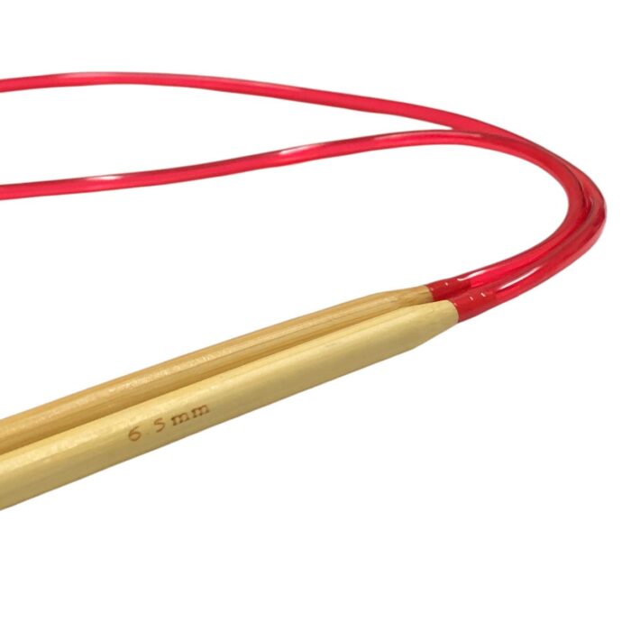 Agulha Tricor 6.5mm Circular 80cm Madeira Dupla – 1 Und - Imagem 2