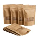 Saco Hermético Kraft c/Frente Transparente 10×15 – 10 Unds