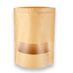 Saco Hermético Kraft c/Frente Transparente 14×20 – 10 Unds