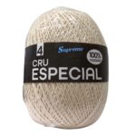 Cordão Supremo Cru Especial N 0.4 Algodão – 795 Metros