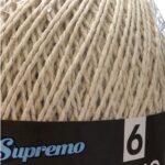 Cordão Supremo Cru Especial N.6 C/ Brilho Prata - 760 - Imagem 2