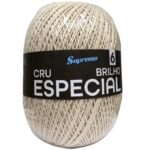 Cordão Supremo Cru Especial N.6 C/ Brilho Prata - 760