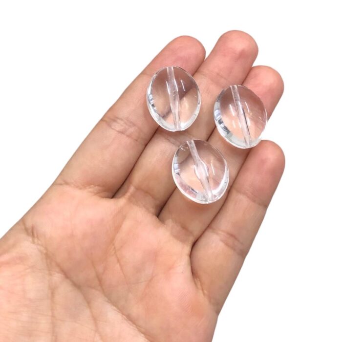 Conta Acrílica 24mm Imitação Pedra - 20 Gramas - Imagem 2