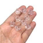 Conta Redonda 10x12mm Imitação Pedras Acrílico - 20 Gramas - Imagem 2