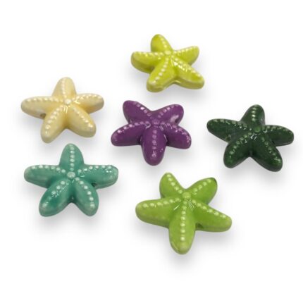 Entremeio Estrela Do Mar 18mm Porcelana - 1 Und