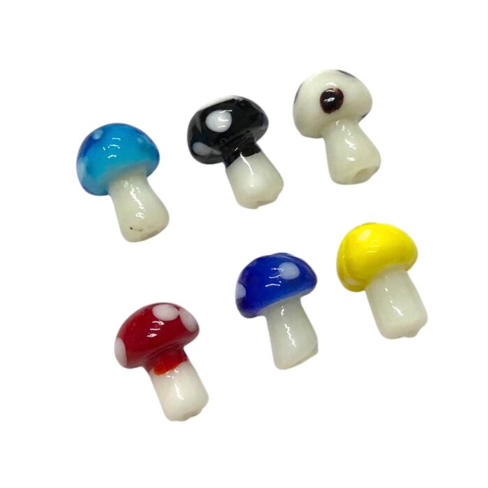 Murano Cogumelo 12mm - 1 Und - Imagem 1