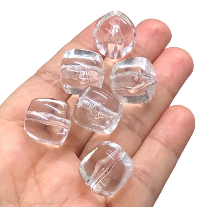 Conta Acrílico 18mm Imitação Pedra - 20 Gramas - Imagem 3