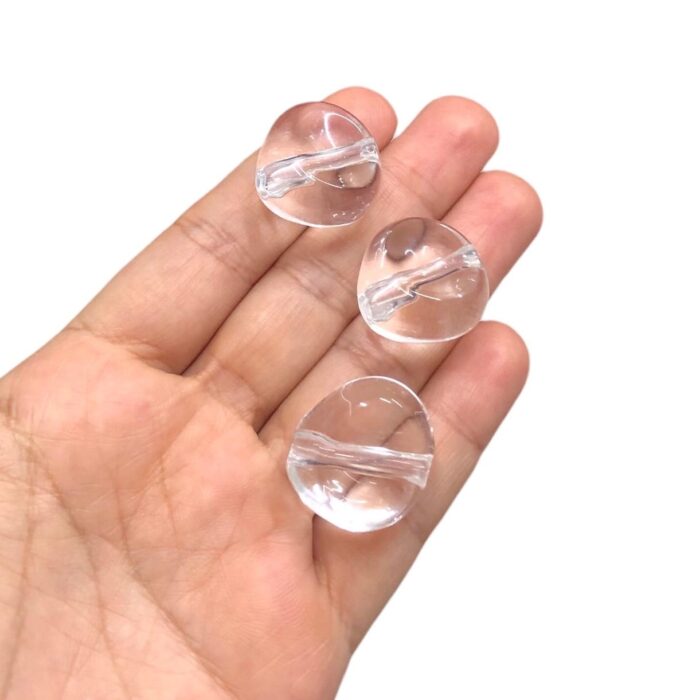 Conta Acrílico 23mm Imitação Pedra - 20 Gramas - Imagem 2