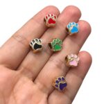 Entremeio Patinha 10mm Abs Dourado - 1 Und - Imagem 2