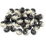Entremeio Murano Símbolo Yin Yang 10mm - 1 Und - Imagem 4
