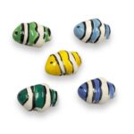 Entremeio Peixe 21mm Porcelana - 1 Und
