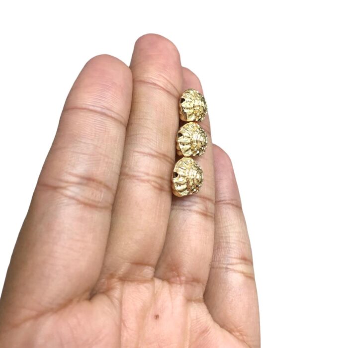 Entremeio Caracol 11mm Dourado - 1 Und - Imagem 3