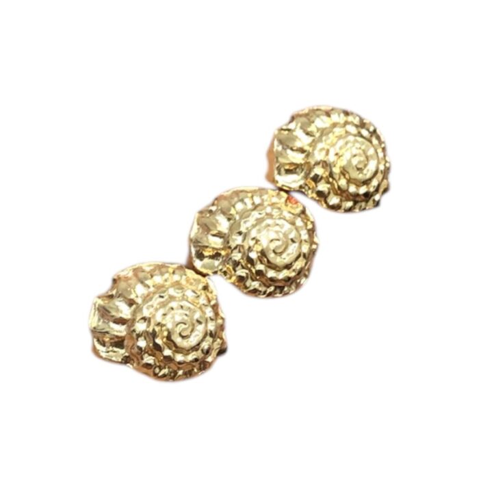 Entremeio Caracol 11mm Dourado - 1 Und - Imagem 1