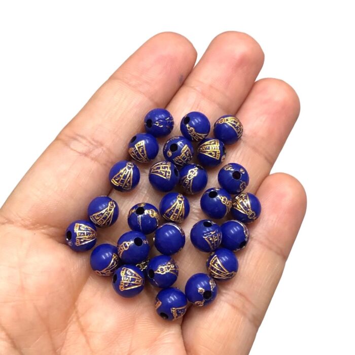 Conta Bola 8mm Acrílico - 20 Gramas - Imagem 2