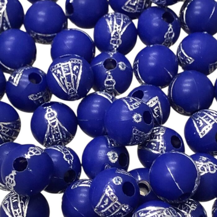 Conta Bola N.Sra Aparecida 8mm Acrílico - 20 Gramas - Imagem 1