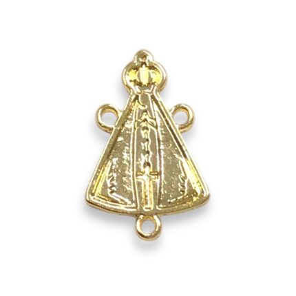 Entremeio N. Sra Aparecida 28mm Dourado - 1 Und