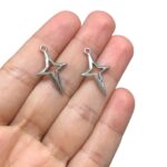 Pingente Estrela Vazado 26mm Níquel - 1 Und - Imagem 2
