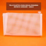 Tela Plástico P/ Bolsa Pequena 15x35cm Transparente - 1 Und - Imagem 2