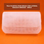 Tela Plástico P/ Bolsa Pequena 42x46cm Transparente – 1 Und - Imagem 2