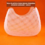 Tela Plástico P/ Bolsa Pequena 22x51cm Transparente – 1 Und - Imagem 3