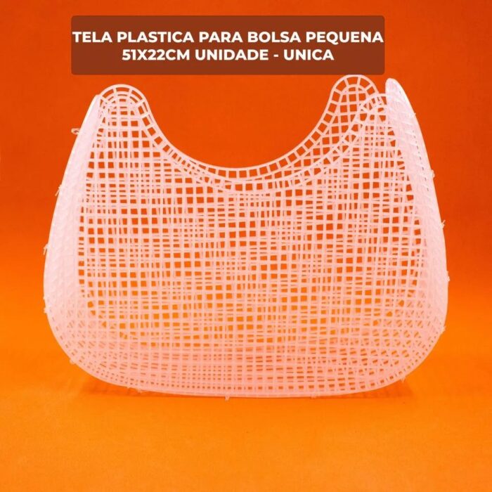Tela Plástico P/ Bolsa Pequena 22x51cm Transparente – 1 Und - Imagem 3
