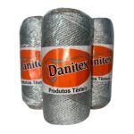 Cordão Lurex 0.5mm Prata – C/50 Metros